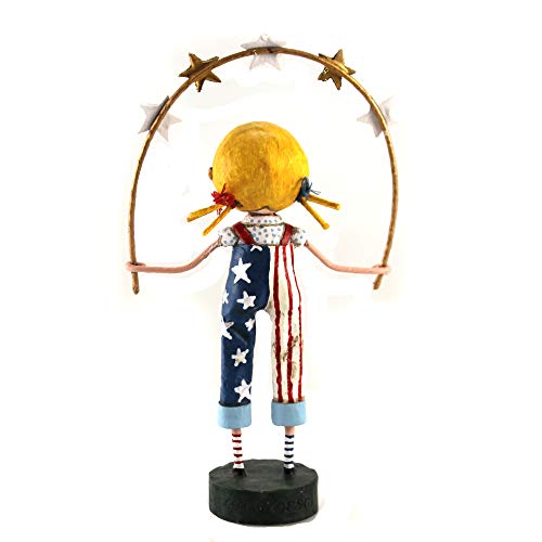 Lori Mitchell Star Spangled Polyresin Patriotic July 4Th USA 13314