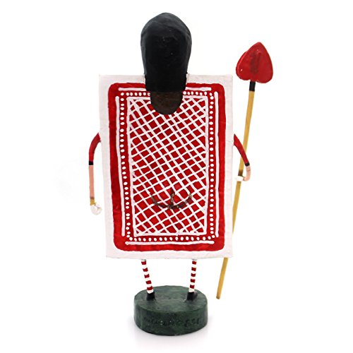 Lori Mitchell Four of Clubs Polyresin 11042