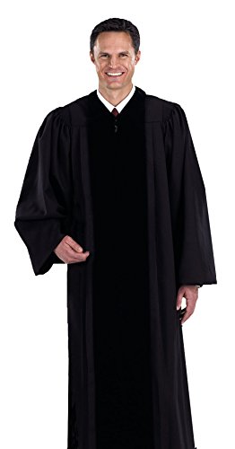 Black Pastor/Pulpit Robe (Medium 55)