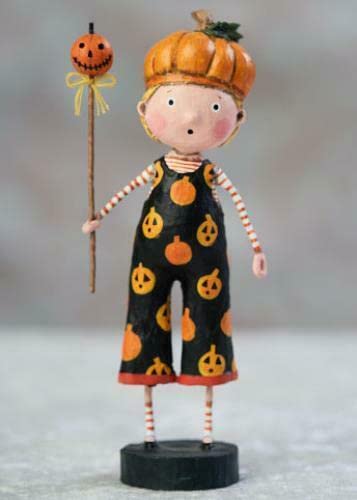 Pumpkin Patches Halloween Figurine by Lori Mitchell