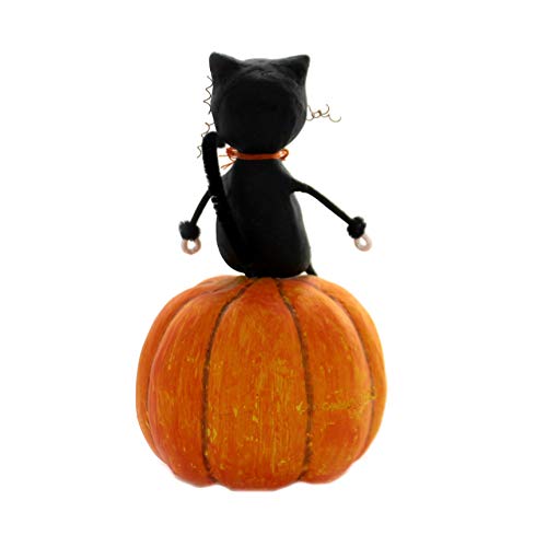 Lori Mitchell CAT & Jack Polyresin Halloween Pumpkin 11163