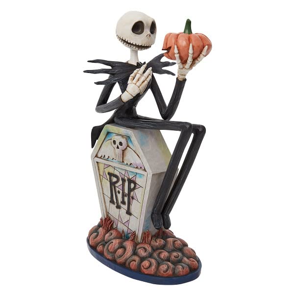 Ledgie Nightmare Before Christmas Collectibles: Set of 2 Figurines of Jack Skellington and Sally The Rag Doll