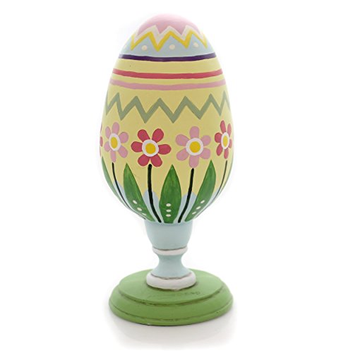 Lori Mitchell BEA BLOSSOM Polyresin Easter Egg House Stand Figurine 11076